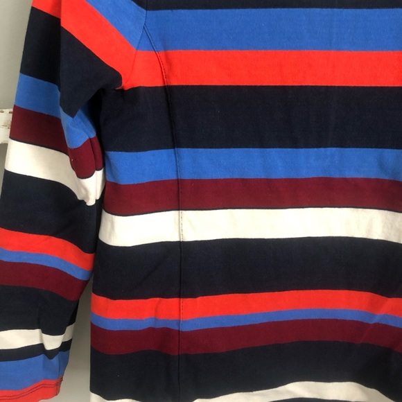 Jcrew blue orange striped shirt size XS - Picture 5 of 5